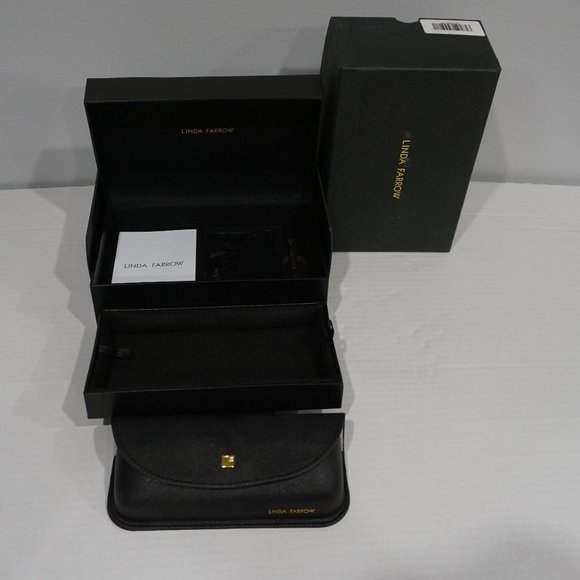 NEW LINDA FARROW GIFT BOX SUNGLASSES CASE, GIFT BOX - Picture 5 of 8
